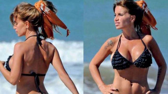 Impactante- el tatuaje que Florencia Pentildea se realizoacute en la cola