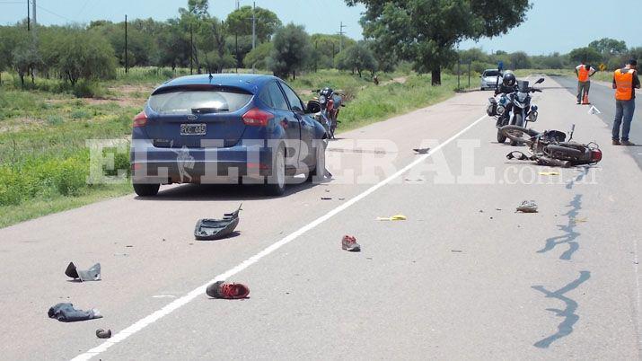 Imagen del terrible accidente 