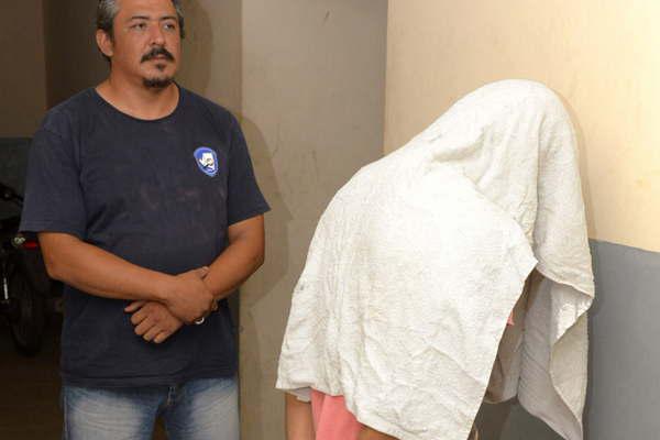 Roboacute una garrafa y fue apresado cuando intentaba escapar