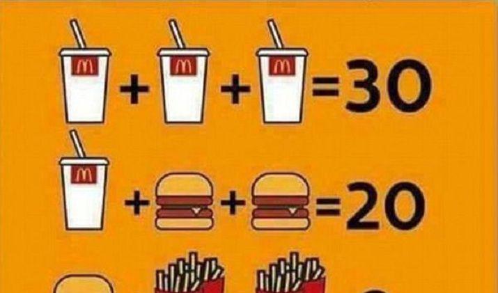 El reto de la comida raacutepida que el 98-en-porciento- de las personas no logran resolver