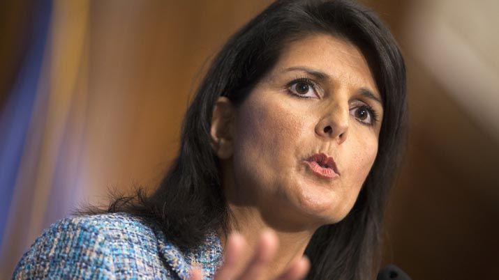 Embajadora de EEUU en ONU- Para aquellos que no nos apoyan anotamos sus nombres