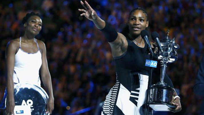 Serena Williams se quedoacute con el Abierto de Australia