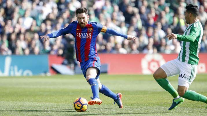 Con Messi en cancha y Mascherano en el banco Barcelona empató ante Betis
