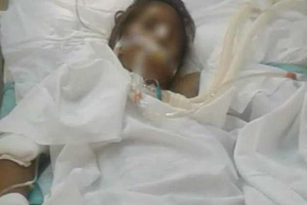 INTERNADA La víctima contina en la Sala de Terapia Intensiva del Centro de Salud Banda en coma crítica