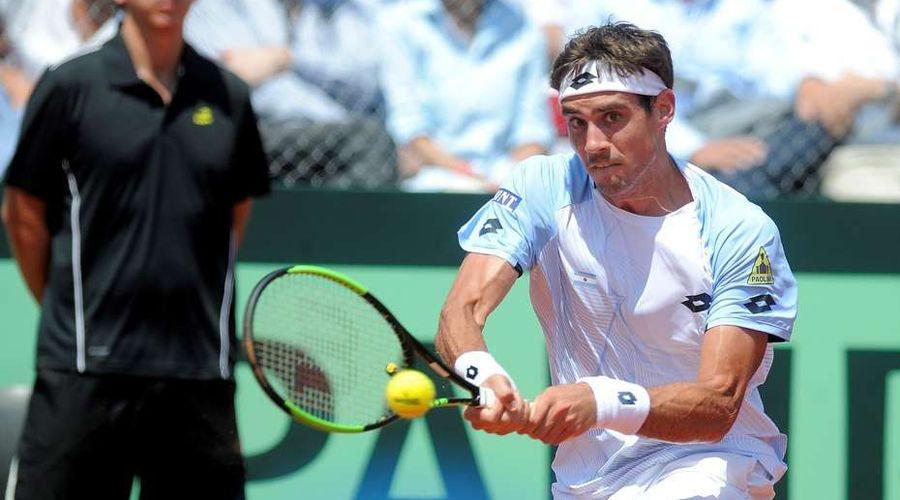 Copa Davis- Guido Pella cayoacute por 3 sets a 0 ante Lorenzi