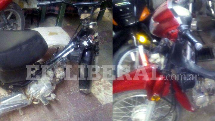 Motochorros arrebataron una cartera intentaron huir y derraparon