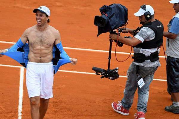 Berlocq dijo que jugaron con el corazoacuten