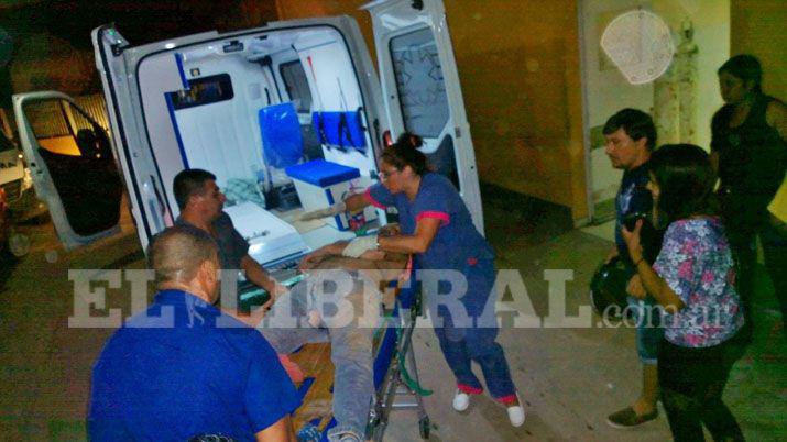 Fueron trasladados de urgencia