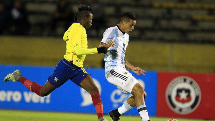 Sub 20- Argentina juega ante Ecuador