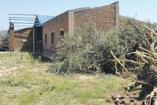 Un violento vendaval provocoacute destrozos en El 70 Mistolito  El Bajo y zonas cercanas