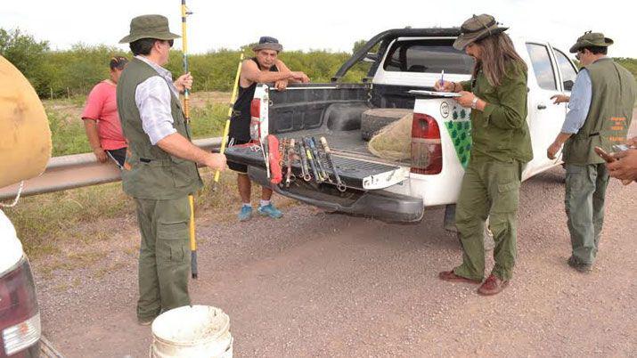 Se realizaron controles de pesca y de caza furtiva