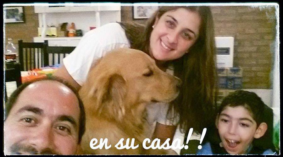 Otto volvioacute a casa para alegriacutea de Santino