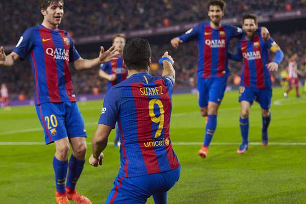 Lionel Messi guioacute al  Barcelona a otra final  