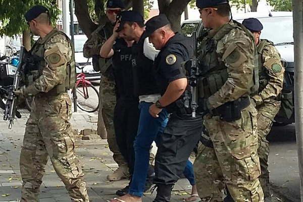 El jefe narco trasladado a Santiago se desligoacute de la causa