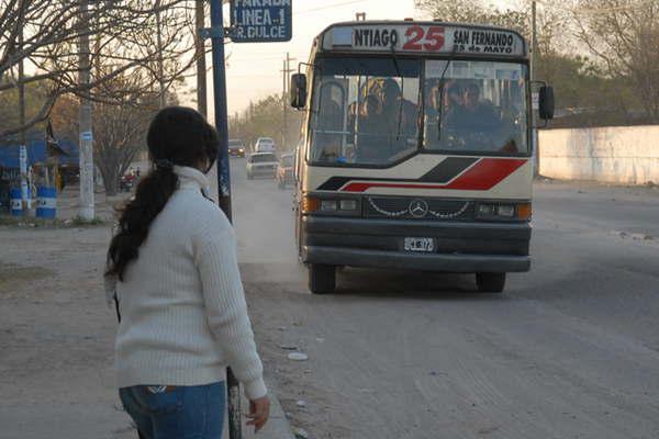 Transporte interurbano- por ahora no habraacute incremento