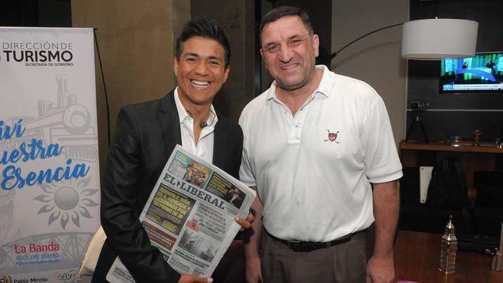 Américo en su entrevista con EL LIBERAL