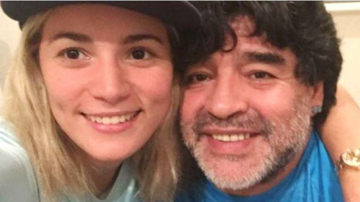 Investigan a Maradona por una supuesta agresioacuten a Rociacuteo Oliva