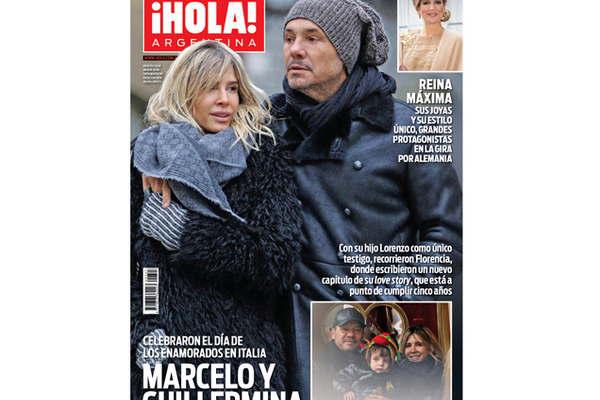 El viaje romaacutentico de Marcelo Tinelli y Guillermina Valdeacutes mantildeana en iexclHola Argentina