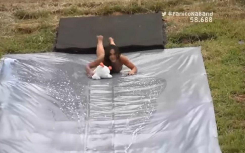 Video- muestra todo en un poacutelemico reality brasilentildeo