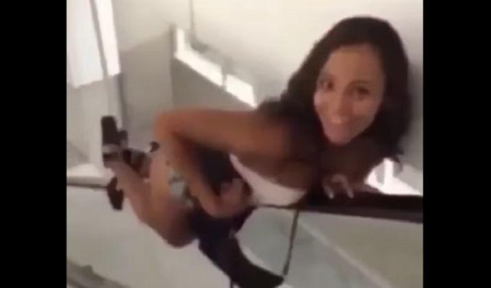 Quiso imitar a una sexy chica y terminoacute de la peor manera