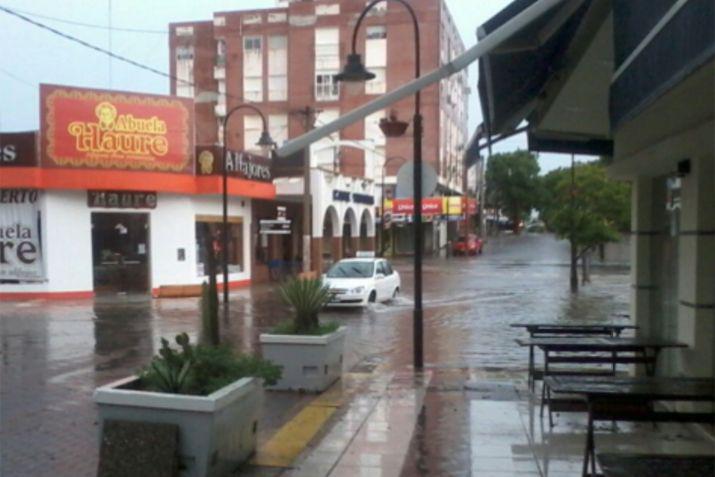 Las Termas soportó una intensa lluvia