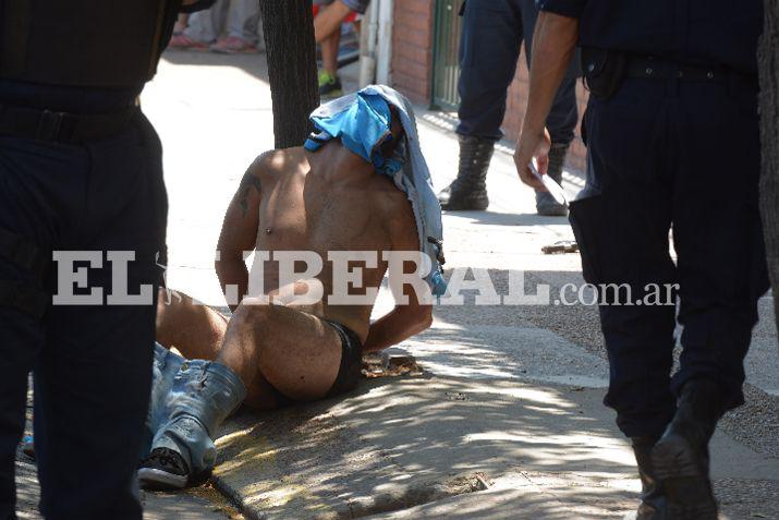 Imgenes del tiroteo de Belgrano y Mendoza