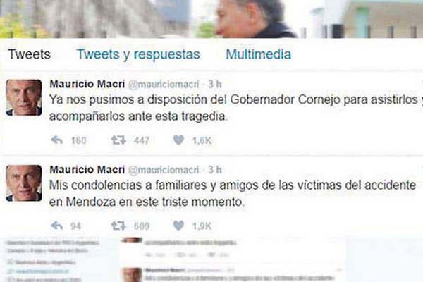 El Presidente se solidarizoacute con las familias del traacutegico accidente en Horcones ciudad de Mendoza