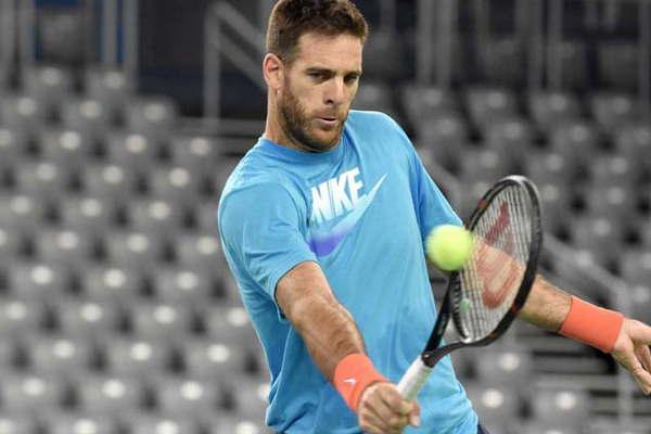 Del Potro jugaraacute hoy su primer  partido del antildeo en Delray Beach