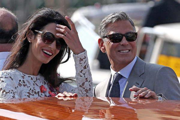 George Clooney por primera vez habloacute de  la paternidad 