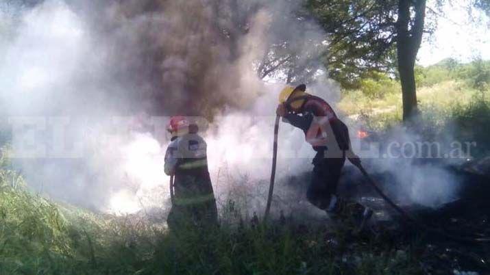 Peligroso incendio fue sofocado por bomberos en Loreto