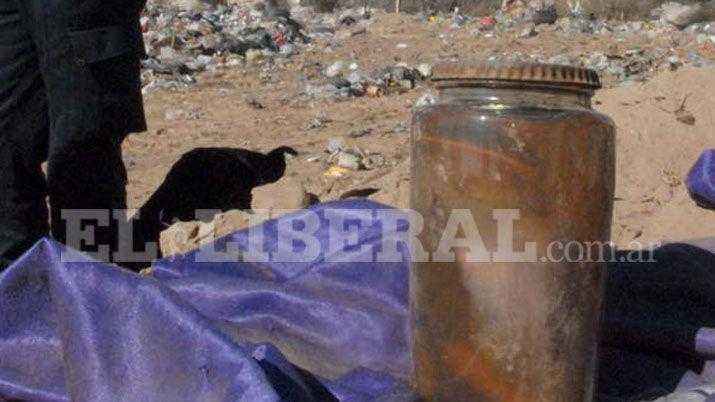 Pinto- buscaba botellas en un basural y encontró fetos Foto- Archivo
