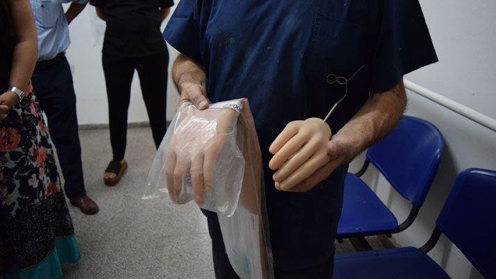 Realizaron el primer ensamble de un brazo mecnico en Santiago