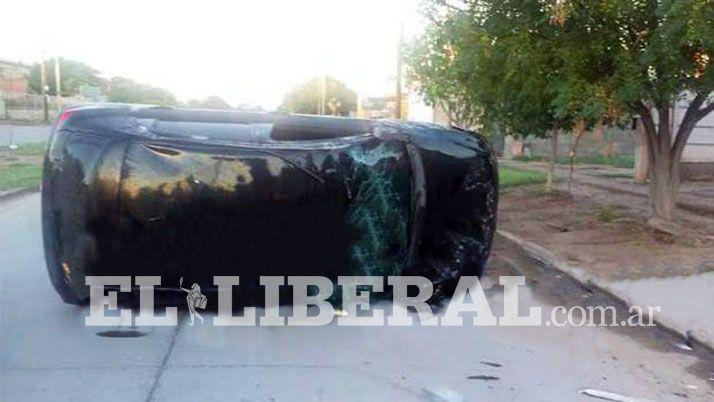 Se habriacutea dormido y terminoacute volcando violentamente