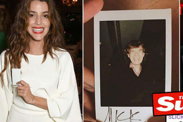 Un diario ingleacutes vinculoacute a la actriz Calu Rivero con el cantante Mick Jagger tras una fiesta de celebrities 
