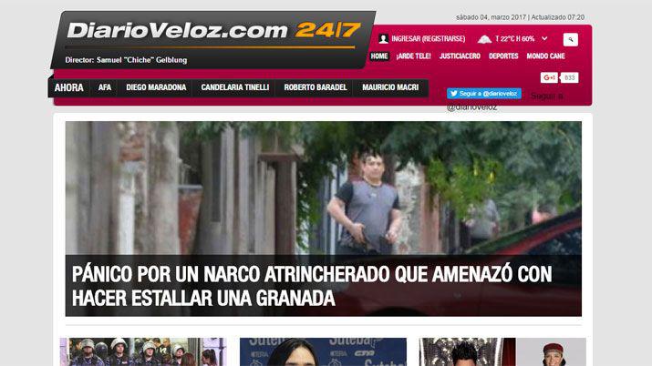 Medios nacionales se hicieron eco del narco que se habiacutea atrincherado