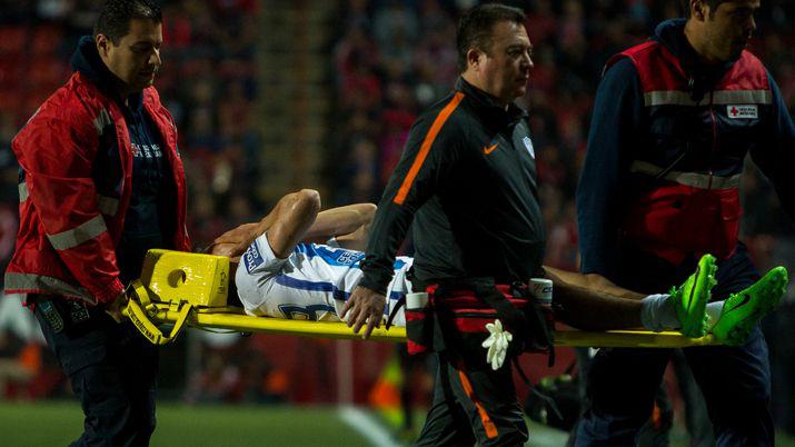 Le rompioacute el tobillo a un rival y no quiso seguir jugando