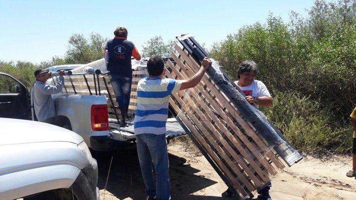 Asistencia a familias de la Capital La Banda y Siliacutepica afectadas por las intensas precipitaciones