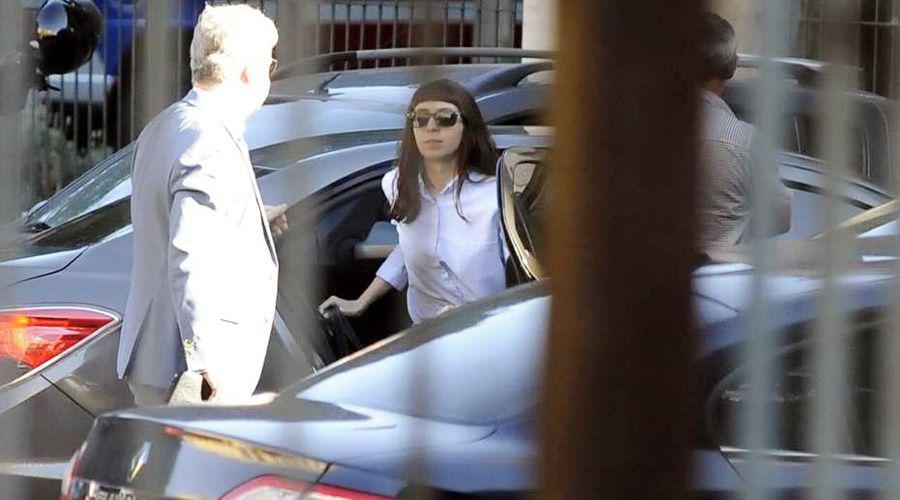 Florencia Kirchner presentoacute un escrito y se fue sin responder preguntas