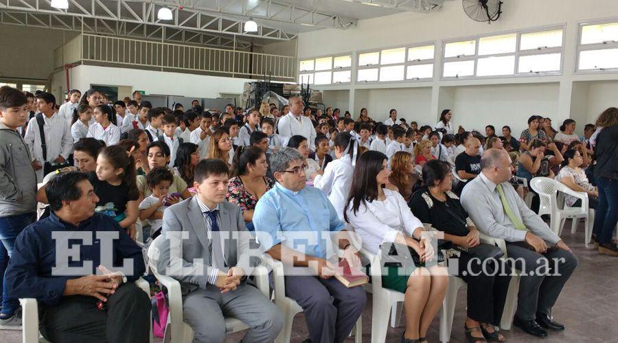 Con un nuevo edificio escolar se inicioacute el ciclo lectivo en Las Termas