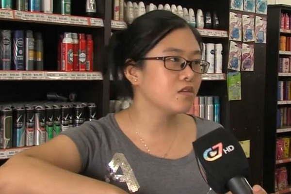 Se notaba mucho que teniacutea algo en la ropa