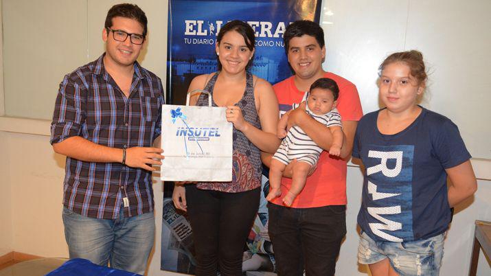 Los ganadores del sorteo de EL LIBERAL e Insutel retiraron sus premios