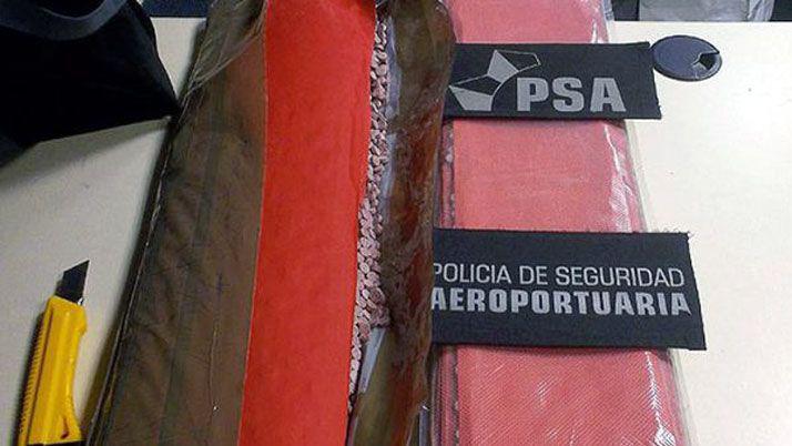 Secuestran 60 mil pastillas de eacutextasis en el mismo vuelo de Macri
