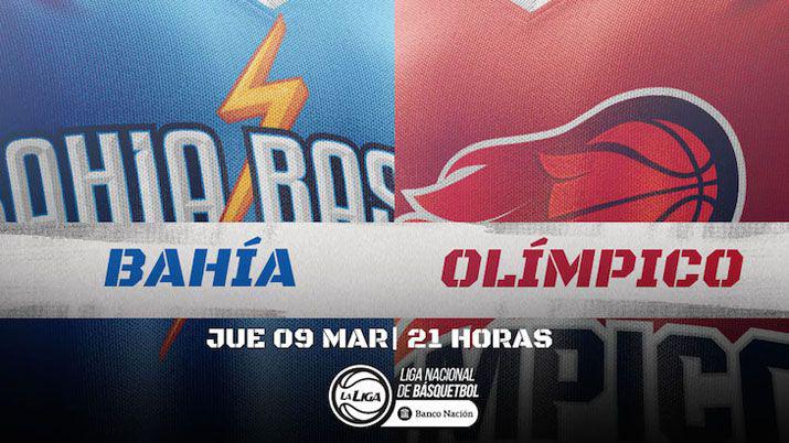 Olímpico va a en busca de un triunfo ante Weber Bahía