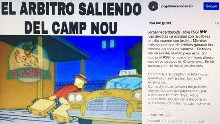 Las poleacutemicas declaraciones de la esposa de Di Mariacutea tras el partido