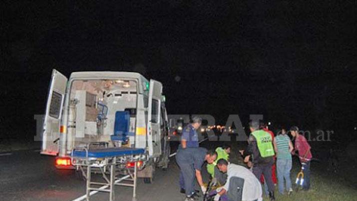 Ruta 211- grave accidente de trnsito dejó dos heridos