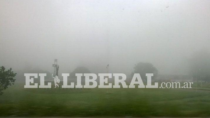 La neblina complicó la visibilidad