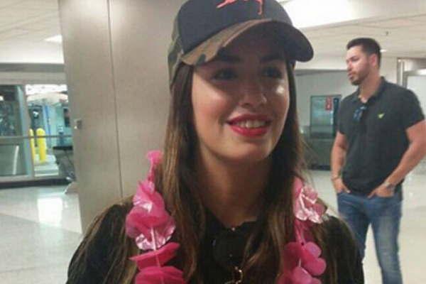 Lali Espoacutesito llegoacute a EEUU y revolucionoacute Miami 