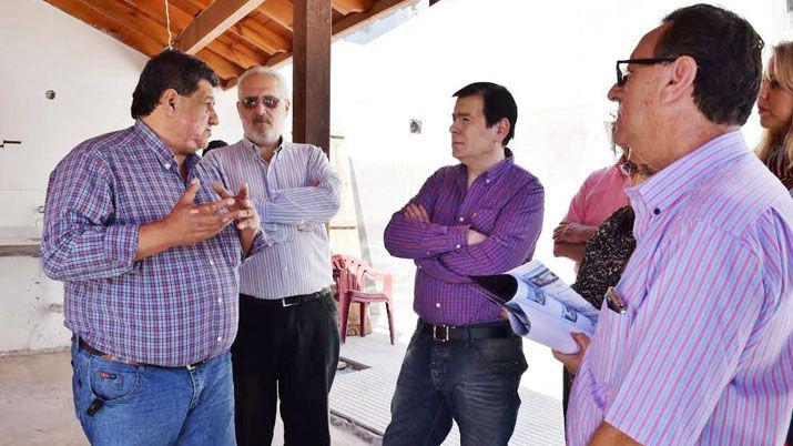 Zamora visitó la mutual de Empleados de Contaduría General