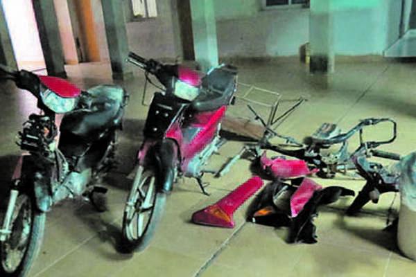 Desbaratan una banda que se dedicaba  al robo y desguace de motocicletas