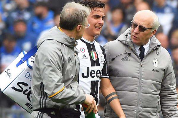 Juventus sigue imparable y se lesionoacute Paulo Dybala